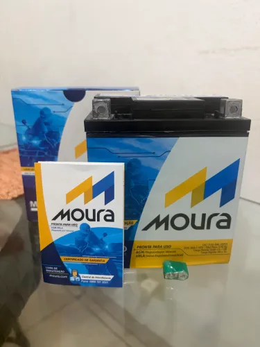 Bateria Moura Moto - Modelo MA6-D NOVA
