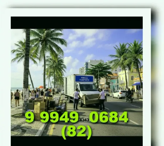 Frete em Serraria, Antares, Benedito Bentes, Farol, Jatiúca, Pajuçara e Ponta Verde