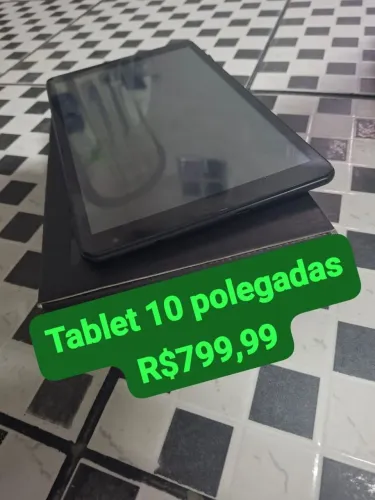 Tablet 10 polegadas estilo celular samsung motorola xiaomi iphone ipad amazon