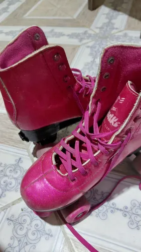 Patins rosa pink