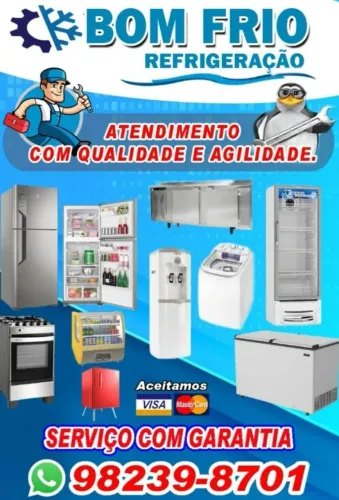 Conserto de geladeiras , freezer , máquina de lavar