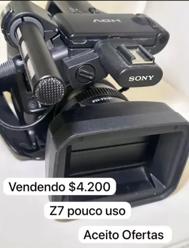 Sony HVR-Z7 Profissional - Pouco Uso - Excelente Estado