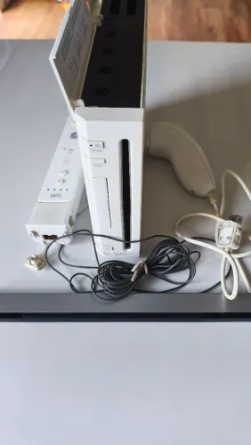 Nintendo Wii Desbloqueado Completo + Controle + Sensor + Cabos