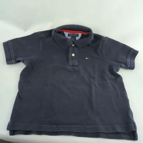 Camisa Polo Tommy Hilfiger infantil 3 anos cor azul marinho 