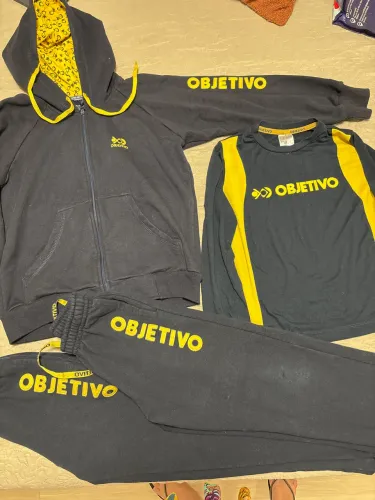 Uniformes objetivo inverno 10 anos