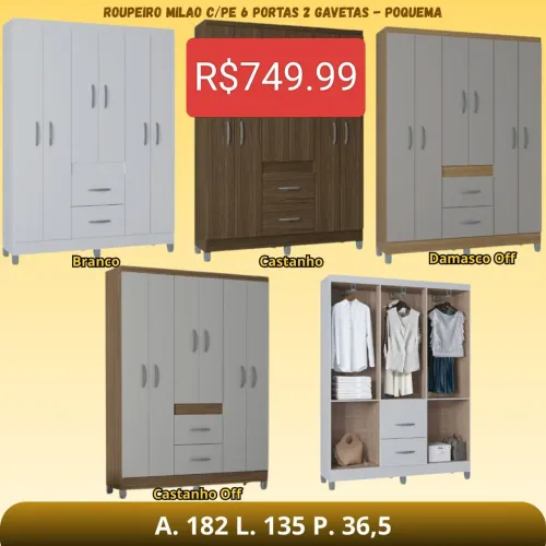 Guarda roupa de casal