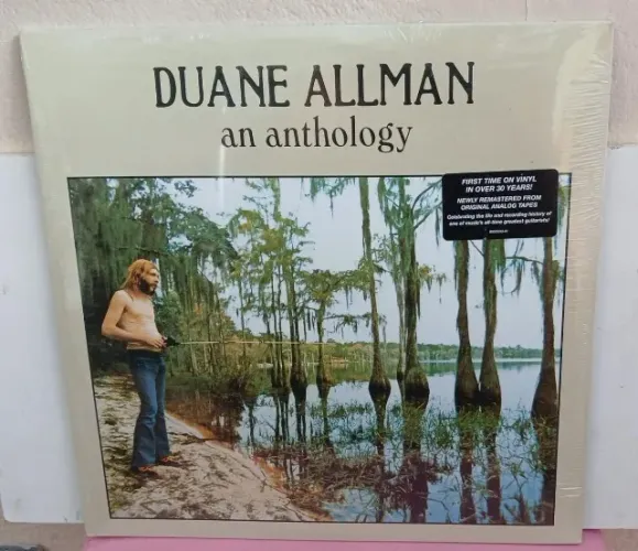  lp disco de vinil - duplo - duane allman - an anthology- importado lacrado