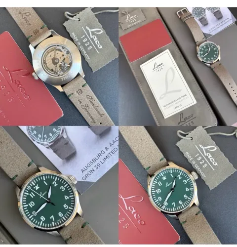 Relógio Laco Augsburg Grun Limited Edition 250 peças