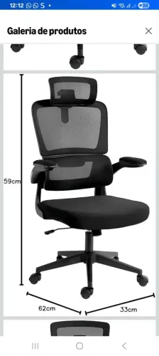 Cadeira de escritório/ office REDRAGON NOVA NA CAIXA LACRADA