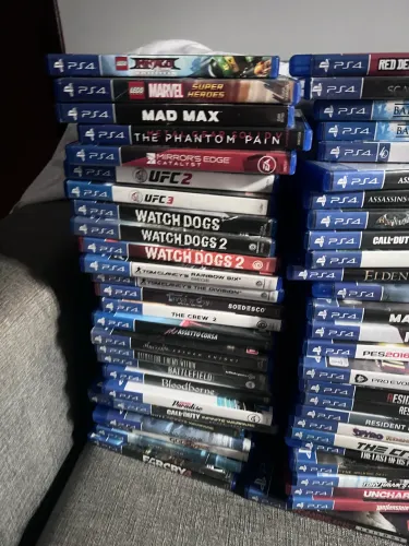 Lote de capas ps4