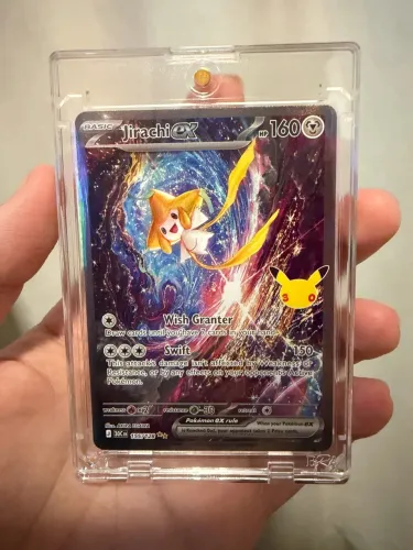 Pokémon tcg Jirachi ex (155/128) inglês celebração 30 anos 