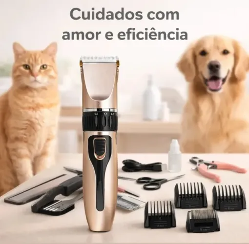 Máquina Tosa Pet Cachorro Gato