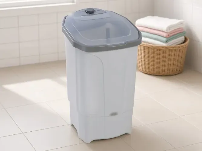 Lavadora Semiautomática 20,5kg Prata ou Branca (NOVO A PRONTA ENTREGA)