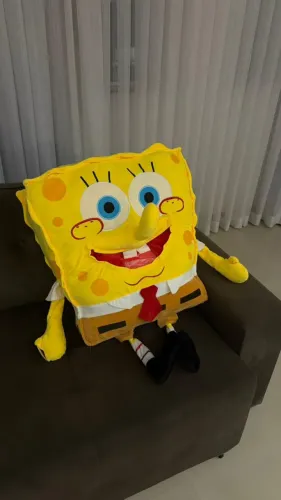 Bob Esponja Pelúcia GIGANTE nunca usado