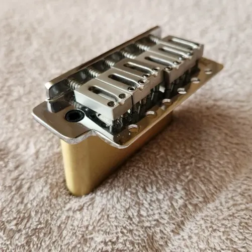 Ponte Tremolo Guitarra Big Block Latão
