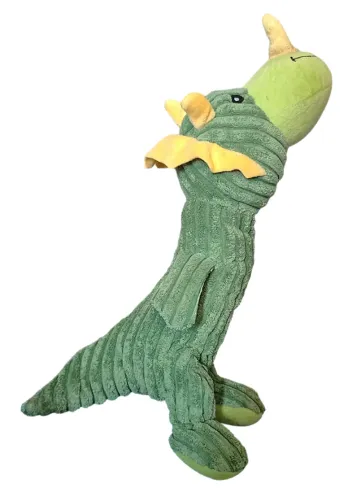 Brinquedo pelúcia Dinossauro com barulho para cães Cachorros Cachorro