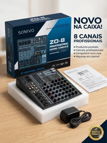 Mesa de som profissional 