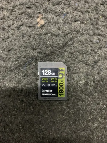 Cartão SD Lexar V60 128GB