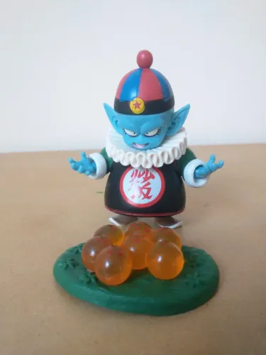 Boneco Figura Imperador Pilaf Com Esferas Do Dragao Dragon Ball 10cm