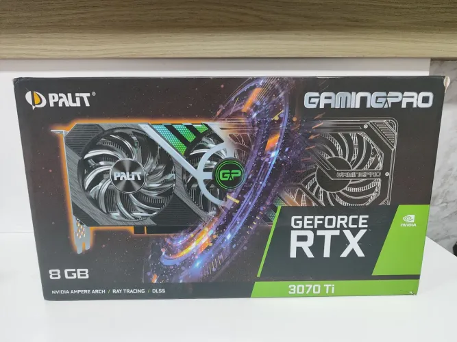 VENDO PLACA DE VÍDEO RTX 3070 Ti 8GB PALIT GAMINGPRO