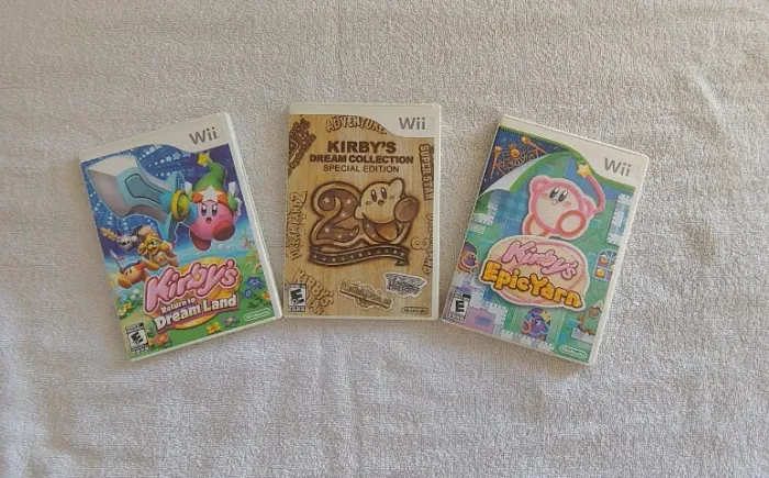 Nintendo Wii Trilogia Kirby