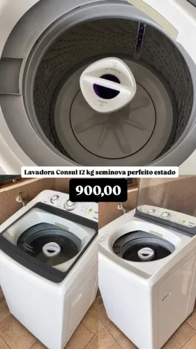 Máquina da Lavar Cônsul 12 KG 