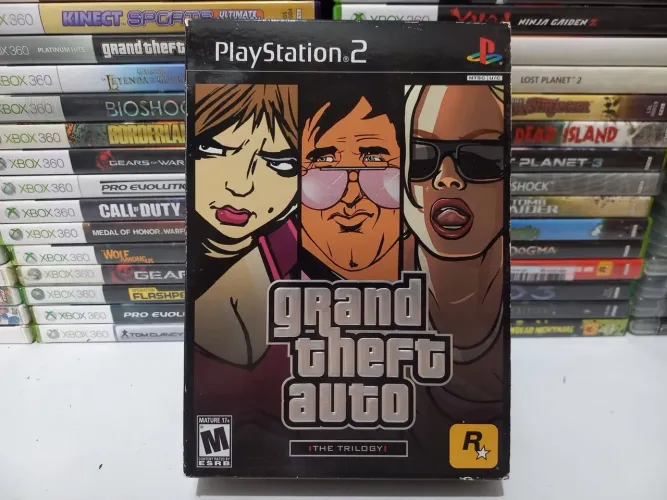 Box trilogia GTA ps2