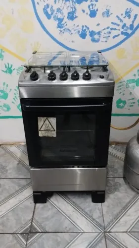VENDO FOGÃO DE 4 BOCAS FRENTE INOX 