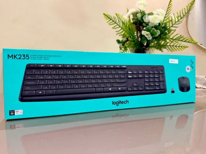 Teclado + mouse sem fio