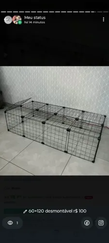 Grade para pet semi nova
