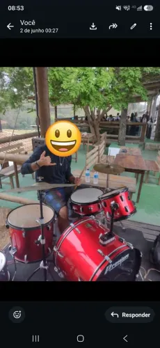 Bateria Semi-Nova!