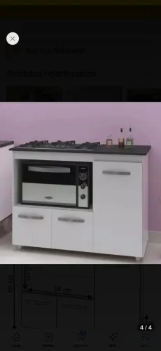 Balcão para Cooktop
