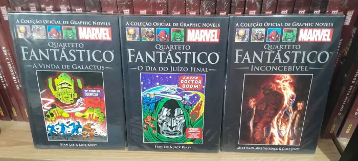 Hq Quarteto Fantástico A Vida de Galactus, O Dia do Juízo Final e Inconcebível Marvel