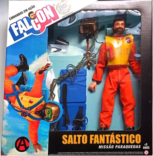 Boneco falcon salto fantástico 
