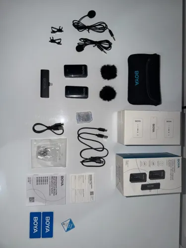 BOYA BY-XM6-S4 ? MICROFONE SEM FIO DUPLO