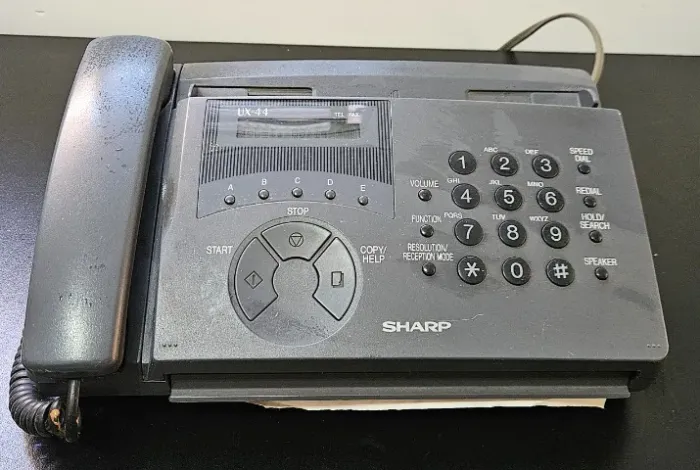 FAX Sharp UX-44 - Funcionando