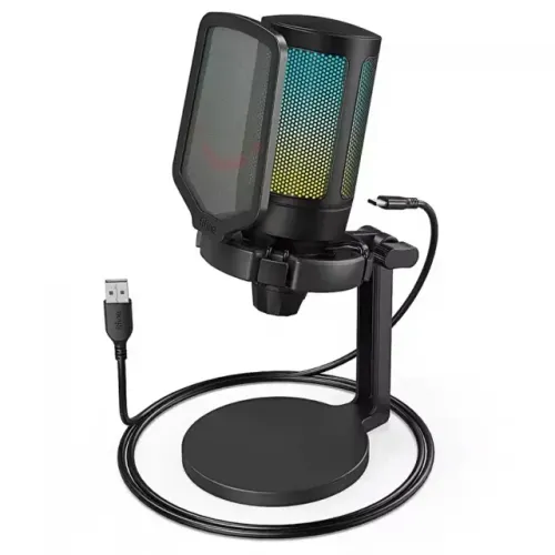 Microfone Gamer Fifine Ampligame A6NEO LACRADO!