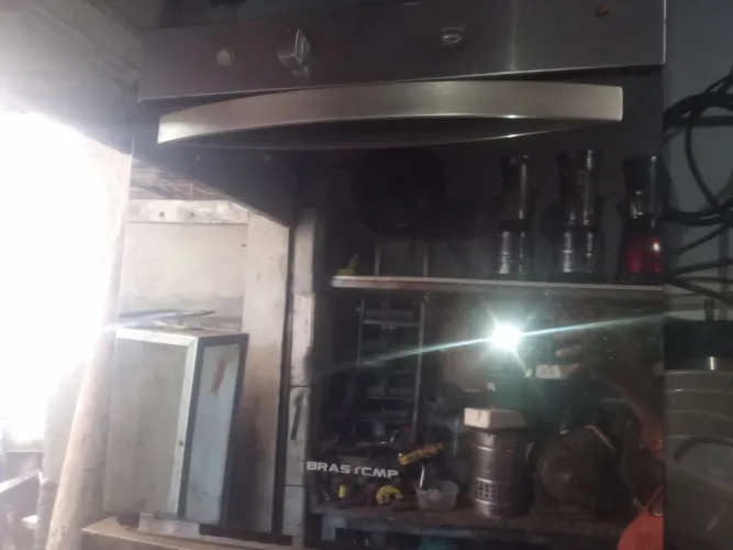 Forno a gás e eletrico
