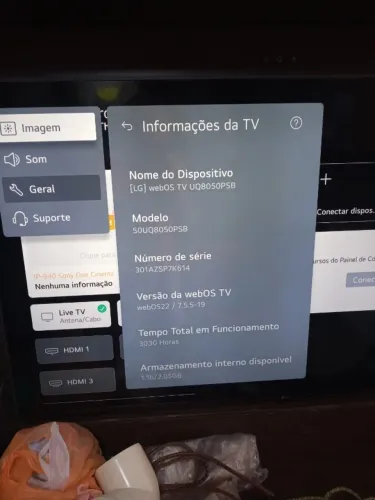 SMART TV 50'' 4K DARK LG