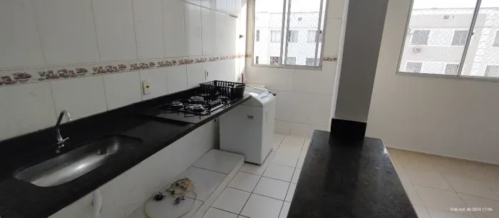 Chácara Santa Rita, apartamento Gran Rio 2/4 próx. condomínio Madrid atacadista Costa