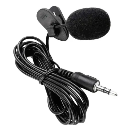 MICROFONE DE LAPELA TOMATE MP-018 ÁUDIO LIMPO E PROFISSIONAL