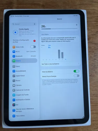 iPad 10 64GB Silver - OLX Pay - Prateado - Faço Troca e Parcelo 18x