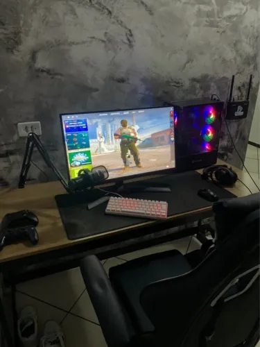 PC Gamer Completo Ryzen 5 5600G GTX 1660 Super + Monitor LG UltraGear
