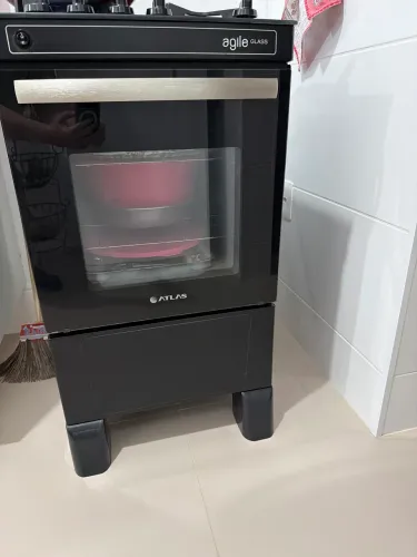 Fogão Atlas Agile Glass