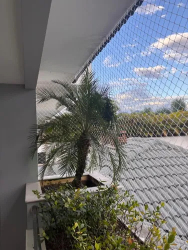 Redes e telas de proteção e cerca removível