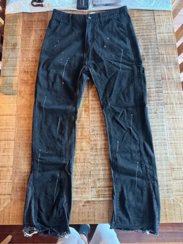 calça flare gallery dept