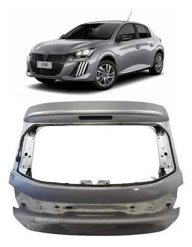 Tampa Traseira Peugeot 208 21/22 PG2906 JP