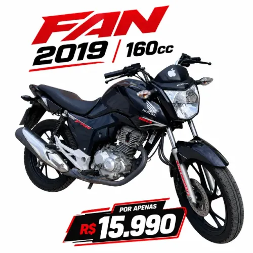Honda fan 160cc ano 2019