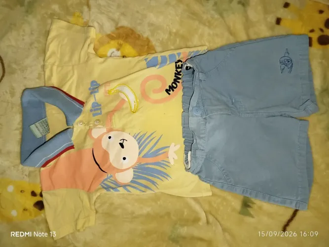 Conjunto de menino 1/2 anos