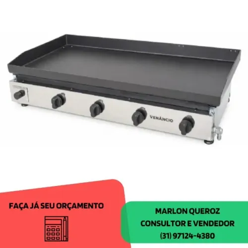 Chapa de Lanches 1M Venâncio Nova